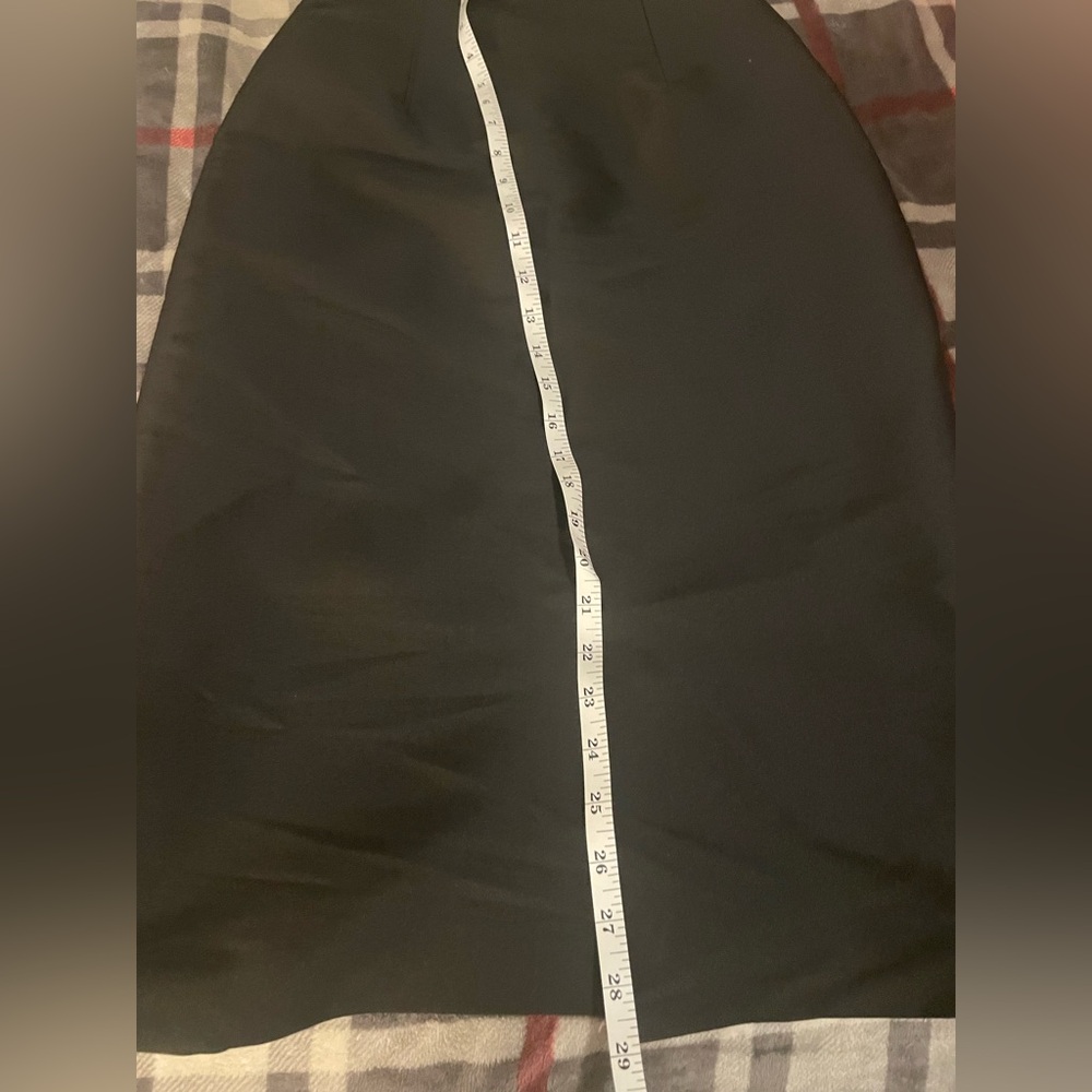Sachin + Babi Black Pencil Skirt Size 26 NWT | Classic High Waist Midi - Picture 4 of 7